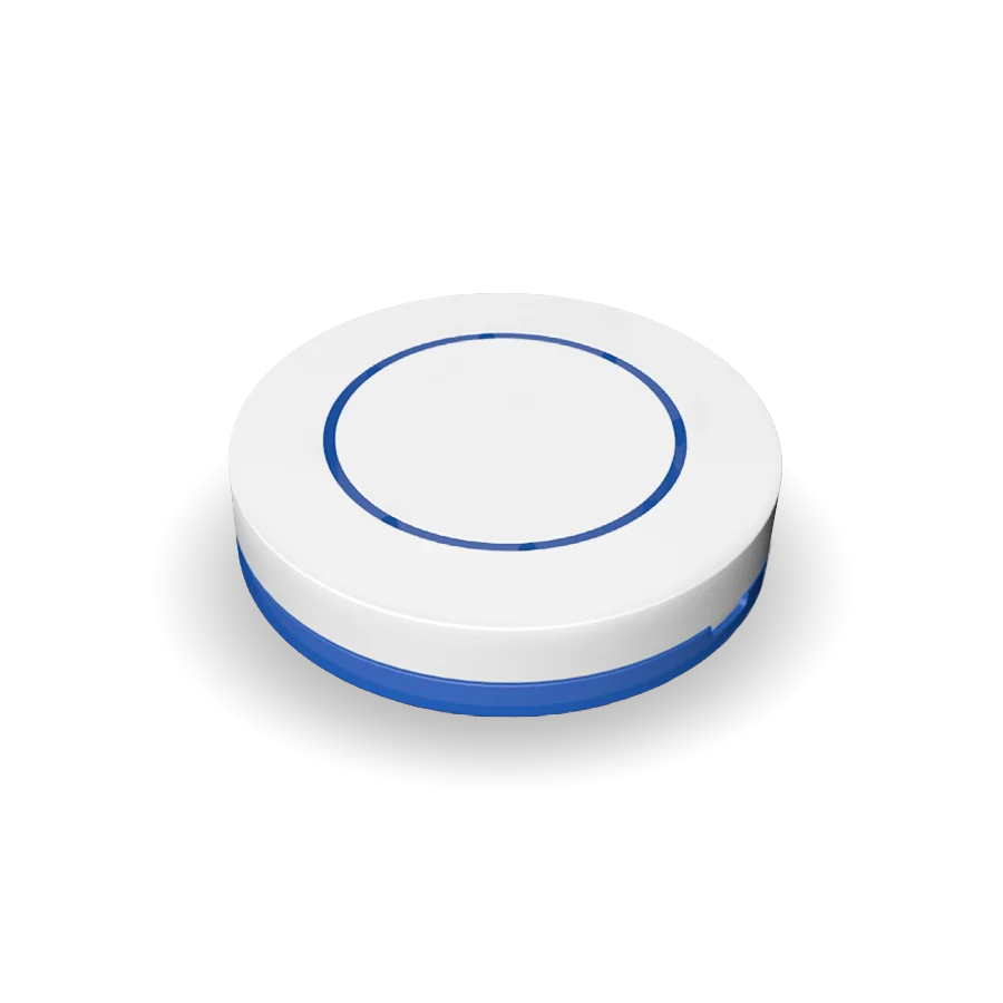 Lampu LED Rumah Nirkabel Otomatis 433MHz EV1527 Kode Pembelajaran Sakelar Remote Control Sakelar Panel Tombol Bulat Mini