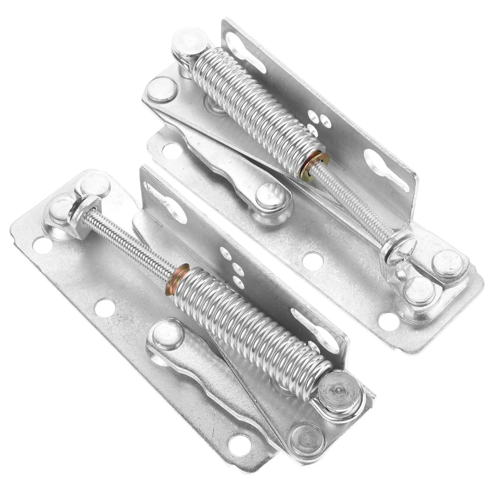 

1Pair Spring Hinge 85 Degree Foldable Lifting Bracket Flexible Cabinet Door Hinge Folding Sofa Bed Bench Seat Lift Hinges