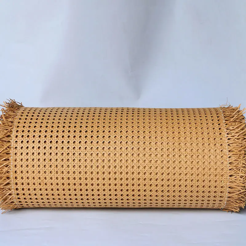 Rollo de correas de caña de mimbre Artificial de plástico PE octogonal impermeable, 40/45/50cm de ancho, 15 metros, Material para muebles, mesa y