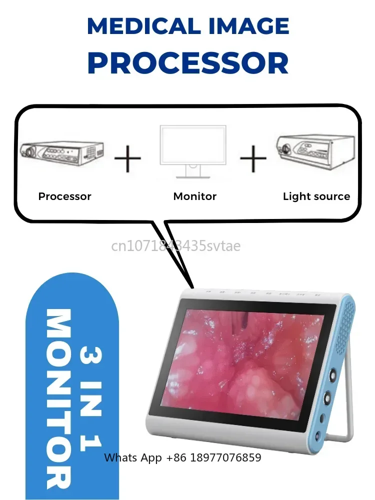 Medical Monitor BESDATA Intelligent Medical Grade Display Monitor For Laryngoscope Gastroscope Rhinoscope Bronchoscope Endoscope