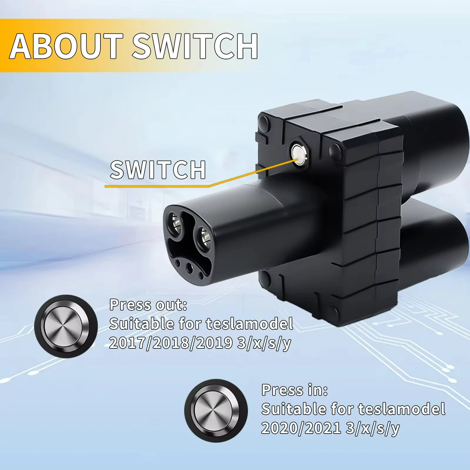 NTO CCS2 to Tesla DC adapter Tesla Supercharger NACS to CCS connector Vortex Plug 500A 1000V converter