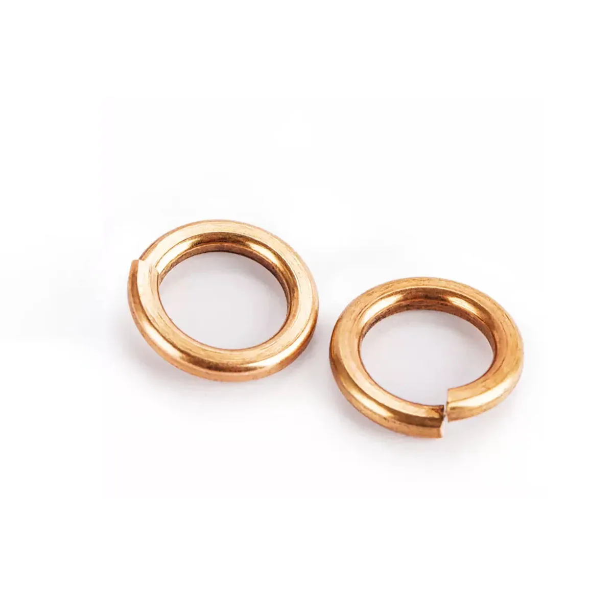 Ring pegas tembaga merah/Washer elastis terbuka Washer