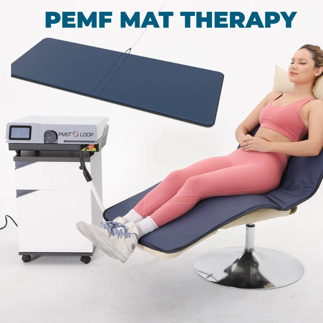 

PMST Loop Human Relaxing Physiotherapy Machine PEMF Mat Therapy Pulsed Magnetic Physio Magneto Therapy Pain Relief Device