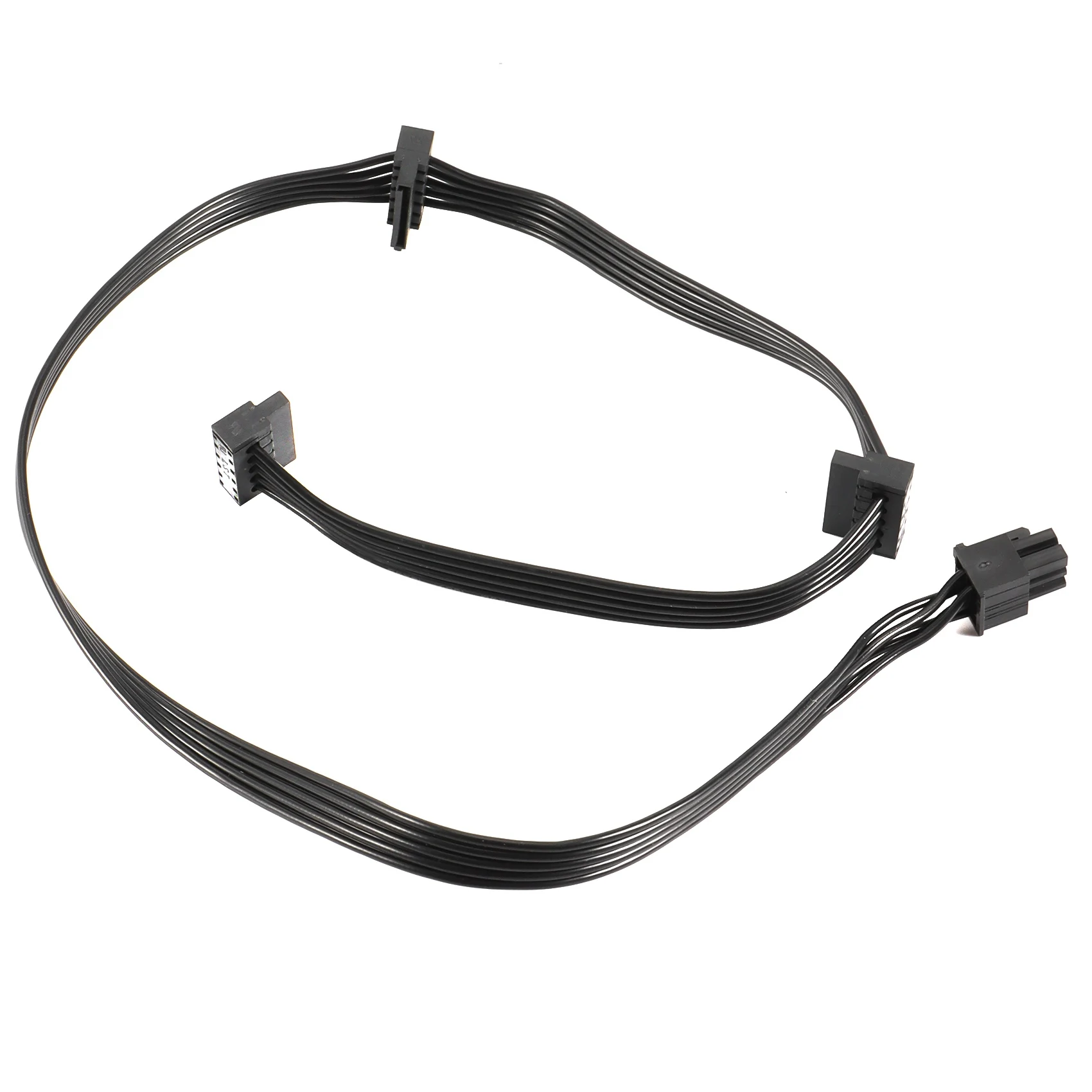 BNVN-4 Pcs 6 Pin To 3X SATA Driver Power Supply Cable For EVGA Supernova 650 750 850 1000 1600 2000 G2 G3 P2 T2 GS