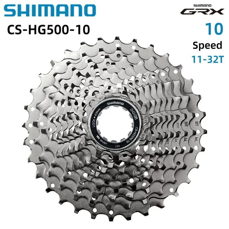 Shimano DEORE HYPERGLIDE CS-HG500 10-speed racecassette 12-28T 11-25T/32T/34T CS-HG50-10 11-36T MTB-cassette Tandwiel Vrijloop