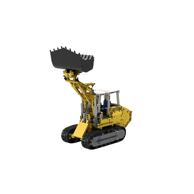 1527pcs MOC Crawler Loader Technical Model Building Blocks Christmas Gifts Toys DIY Idea Assemble Craft Creative 3D Display