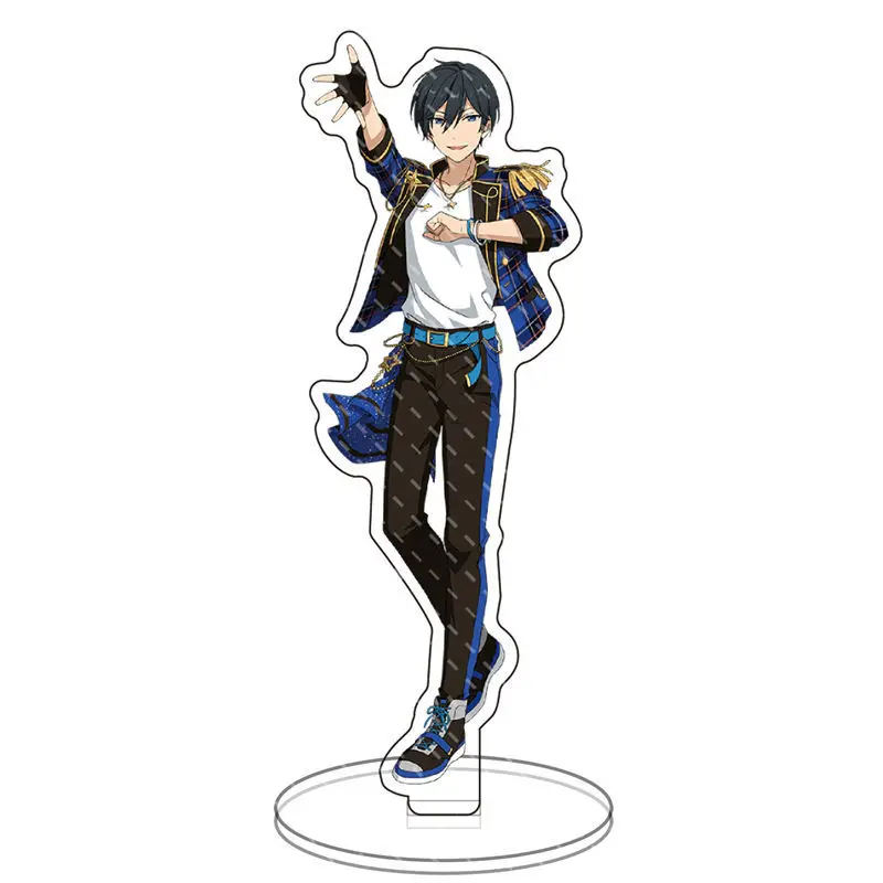 Ensemble Stars Anime Figures Hidaka Hokuto Kagehira Mika Acrylic Stands Ran Nagisa Model Plate Desk Decor Fans Birthday Gift