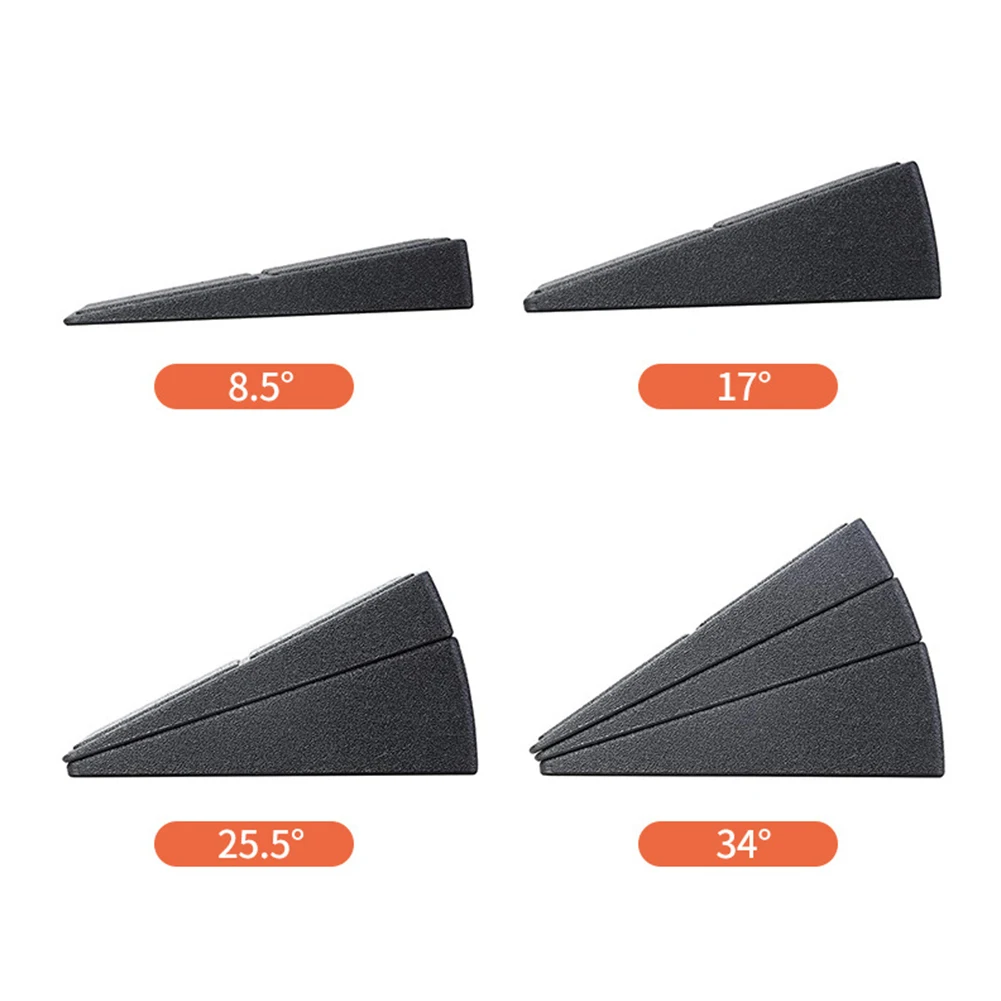 3 Pack Yoga Foam Wedge Slant Board for Squats Leg Stretcher and Fascia Stretcher for Improve Lower Leg Strength Physical Therapy - Image 3