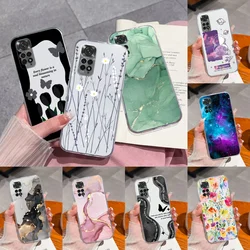 Case For For Xiaomi Redmi Note 11 Pro Plus Phone Cover Gradient Color Clear Soft Silicone Covers For Redmi Note11 4G 5G Funda