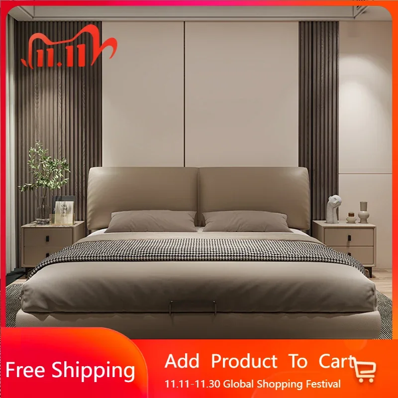 

Luxury Bedroom Bed Double Modern Frame Multifunctional Beauty Bed Design Girls Portable Sleeping Cama Lounge Suite Furniture