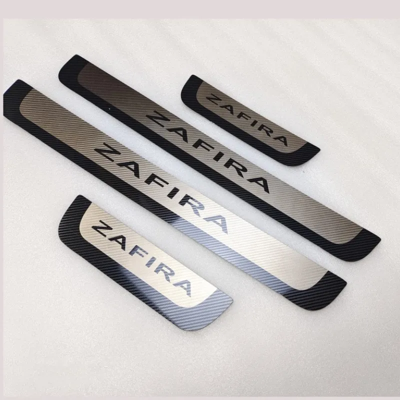 For Opel Zafira Tourer A C For Vauxhall Zafira B 2011-2022 Door Sill Scuff Plate/Door Sill protector Welcome Pedal Car Styling