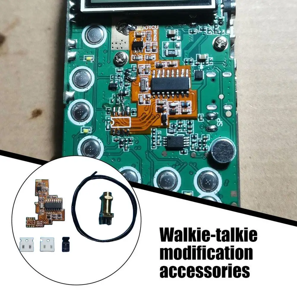 Receptor de banda completa de onda corta, accesorio de modificación de walkie-talkie para Quansheng K5