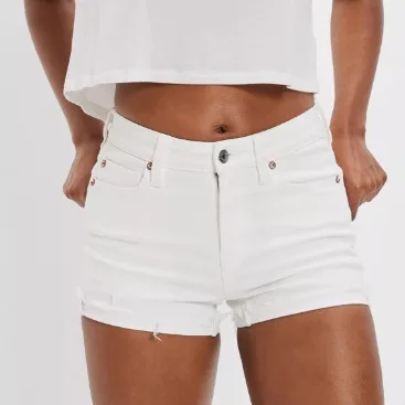 Stretch Denim Shorts Women's Casual