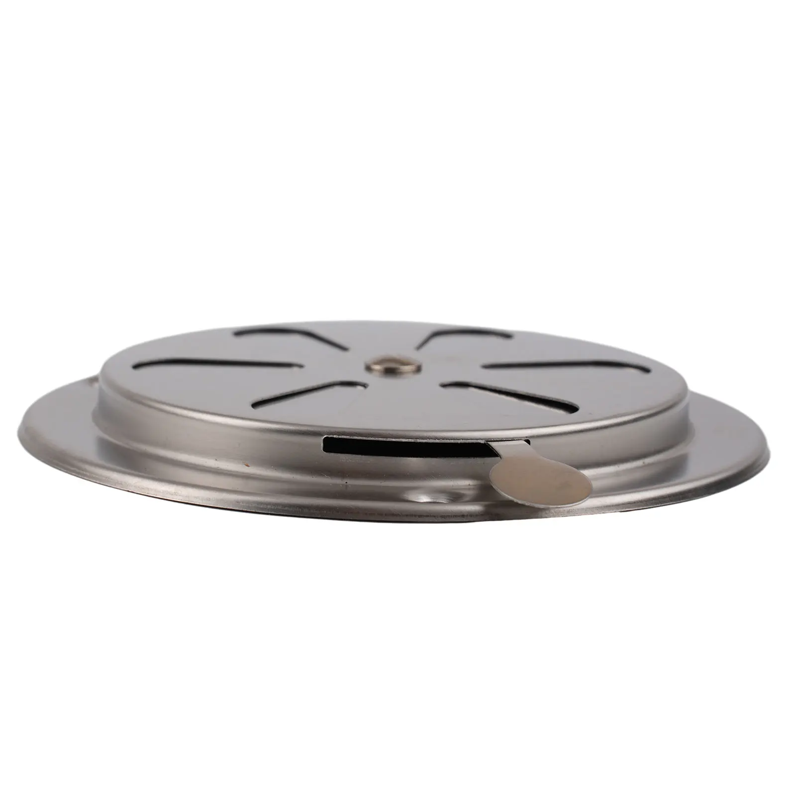Damper Air Vent Garden Outdoor Cooking Parts Replacement Silver Stainless Steel 125mm 1pcs Grill Home 1 X Damper