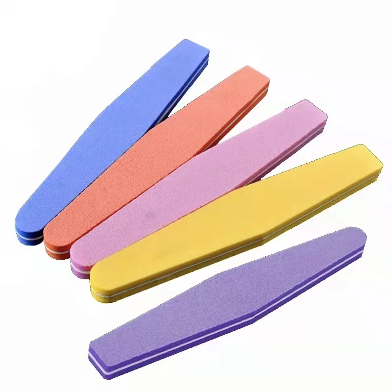 

10Pcs/Lot Sponge Nail File Nails Supplies for Professionals Replaceable Files for Saws For Washable Manicure Accessories Tools