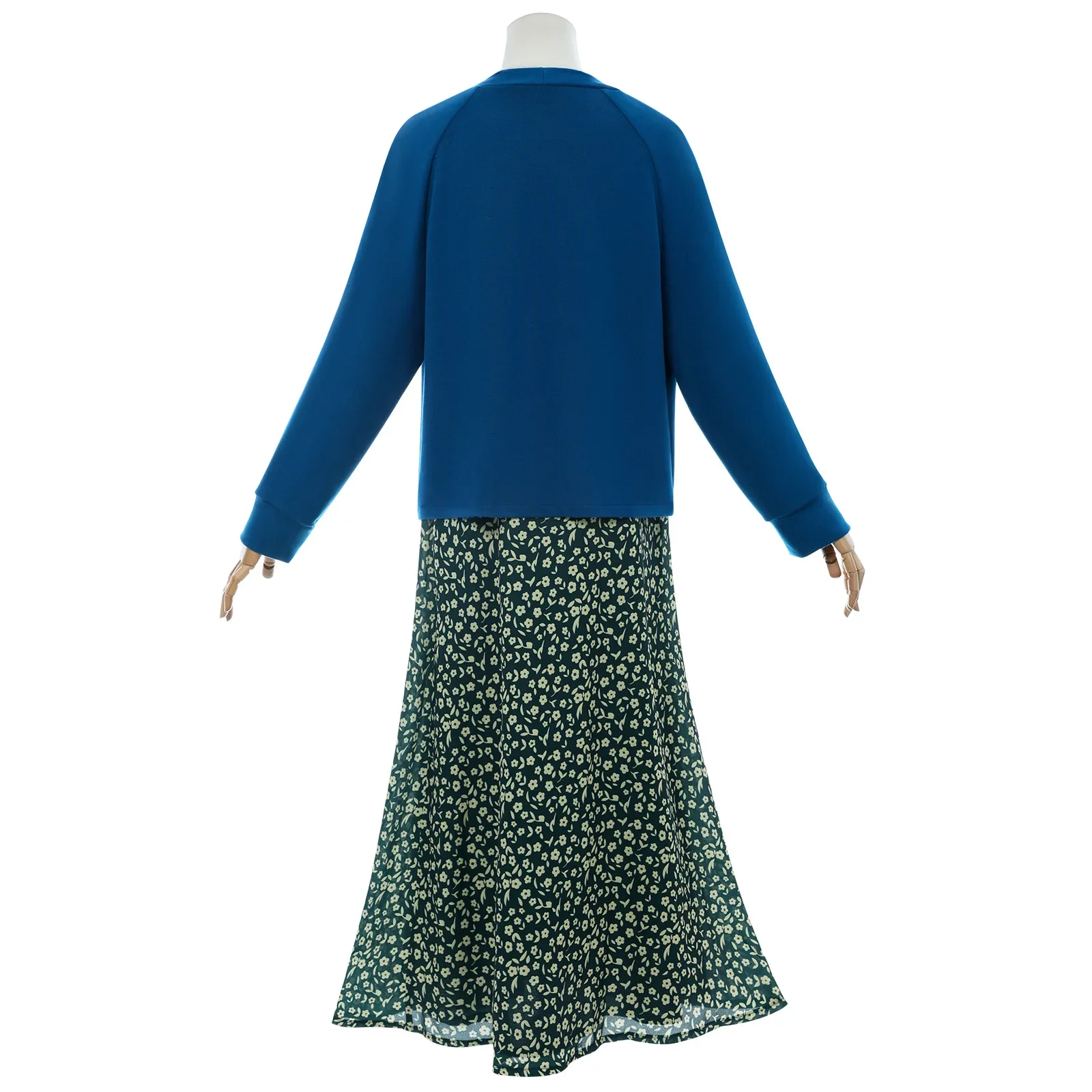 Cosplay anime filme traje natalie vestidos femininos jaqueta saia superior roupas diárias festa de halloween role-playing terno