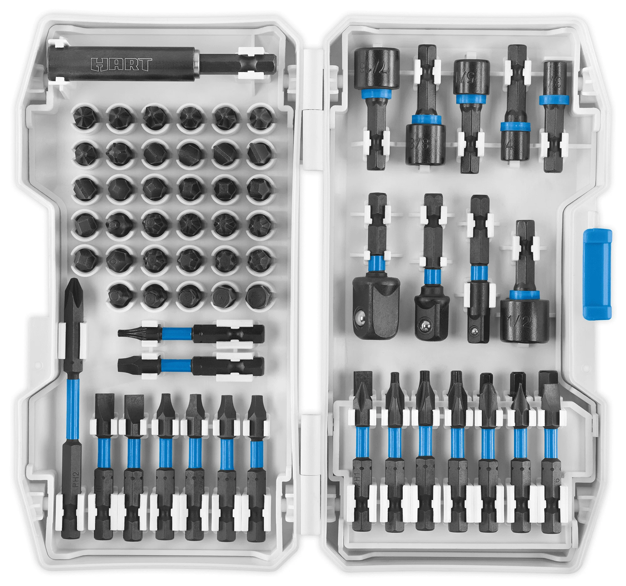 78-Piece Impact Driver and Hex Shank Titanium Drill Bit Set To minimize the stripping of fasteners Drill Bit