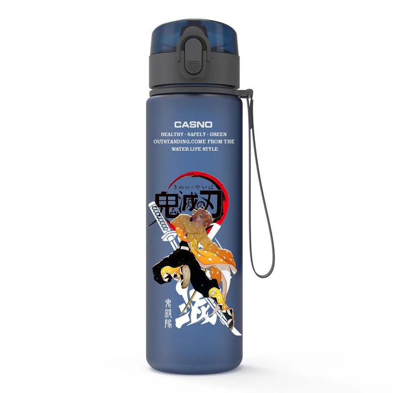 Demon Slayer Agatsuma Zenitsu Tomioka Giyuu Kamado Tanjirou Kamado Nezuko Kochou Shinobu Anime Sports Water Thermos Cup Bottle