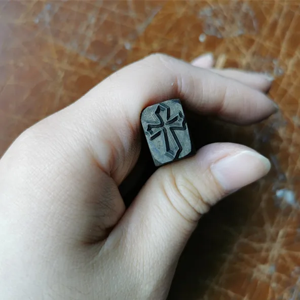 Custom Logo Metal Stamping Tool for Jewelry Puncher Personalized Alphabet DIY Handmade Mark Logo Silver Gold Handstamped