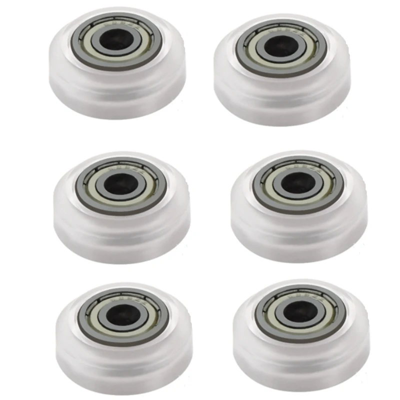 20Pcs 3D Printer Plastic Wheel POM Big Models Passive Round Wheel Idler Pulley Gear For CNC Openbuilds V-Slot