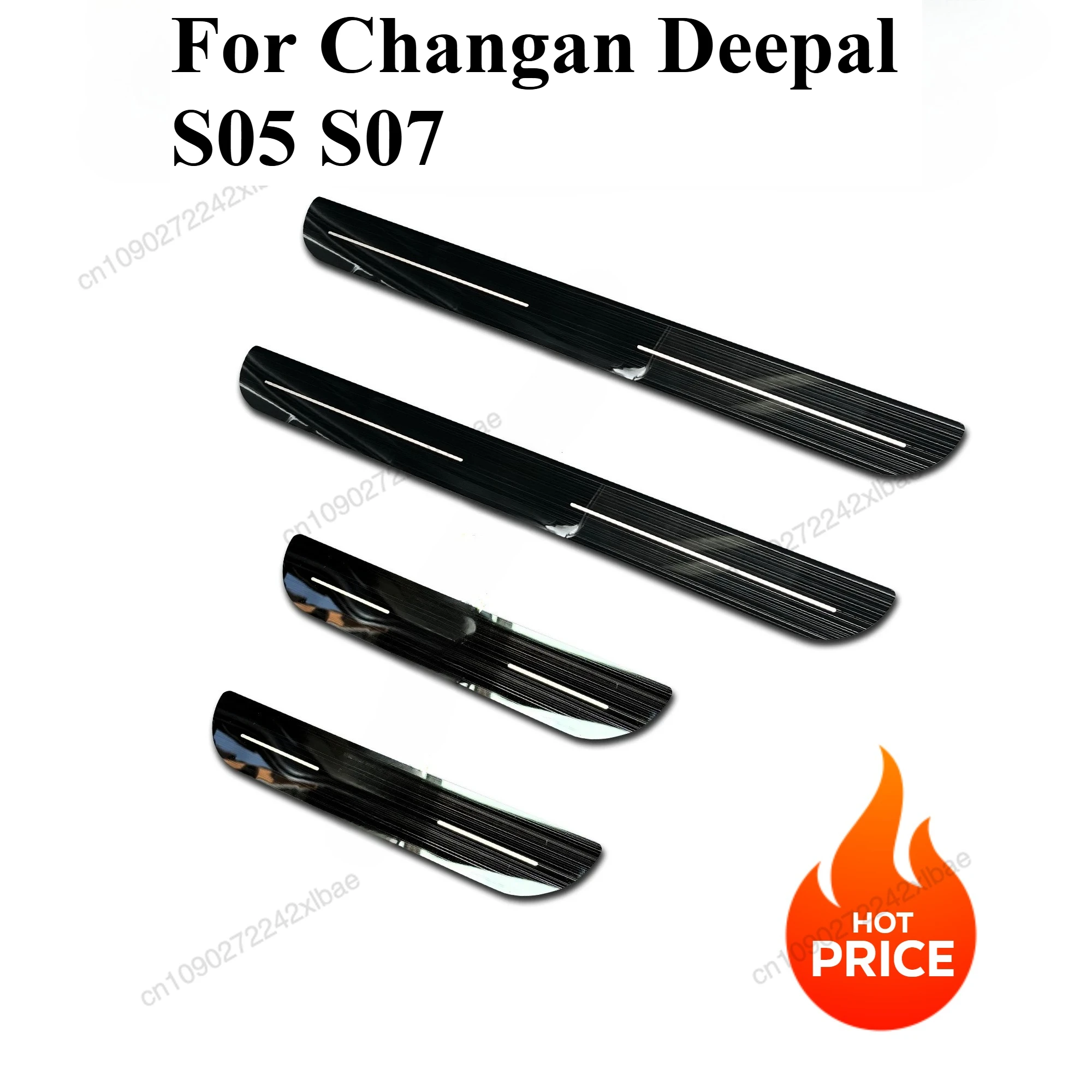 

Modified protective welcome pedal metal threshold strip Nerf Bars &amp; Running Boards Exterior Parts For Changan Deepal S05 S07