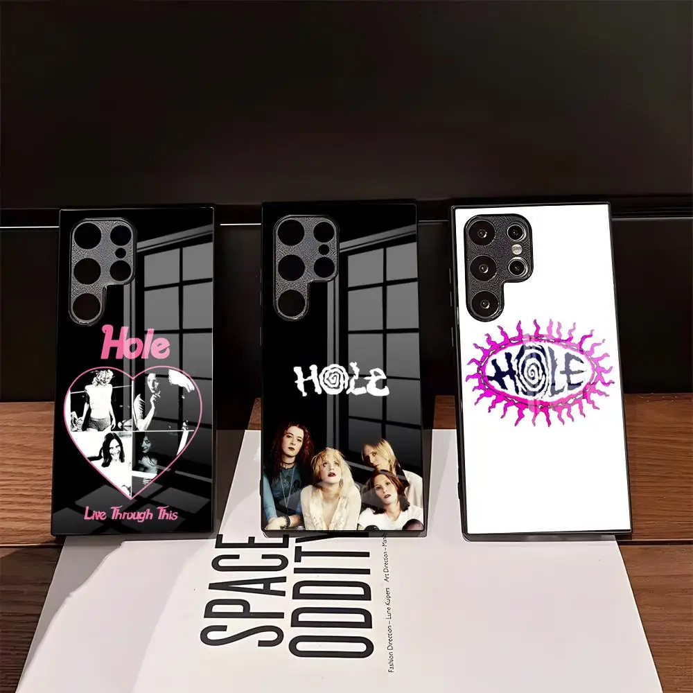 Alternative Rock Band H-Hole Phone Case For Samsung S26 Ultra S25 Edge Ultra S23 S22 S21 Ultra Plus S24 Fe A57 A37 Glass Cover