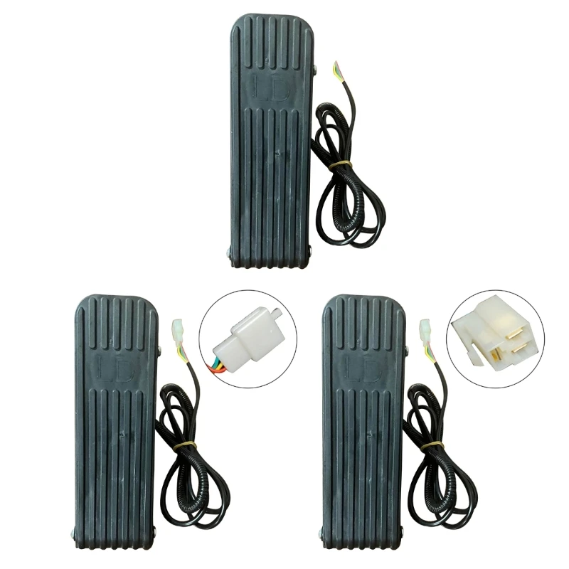 

2025 New Upgraded ATV Foot Pedal Electric Motorcycles Foot Brake Pedal Black Plastic ATV Foot Throttle Speed Control