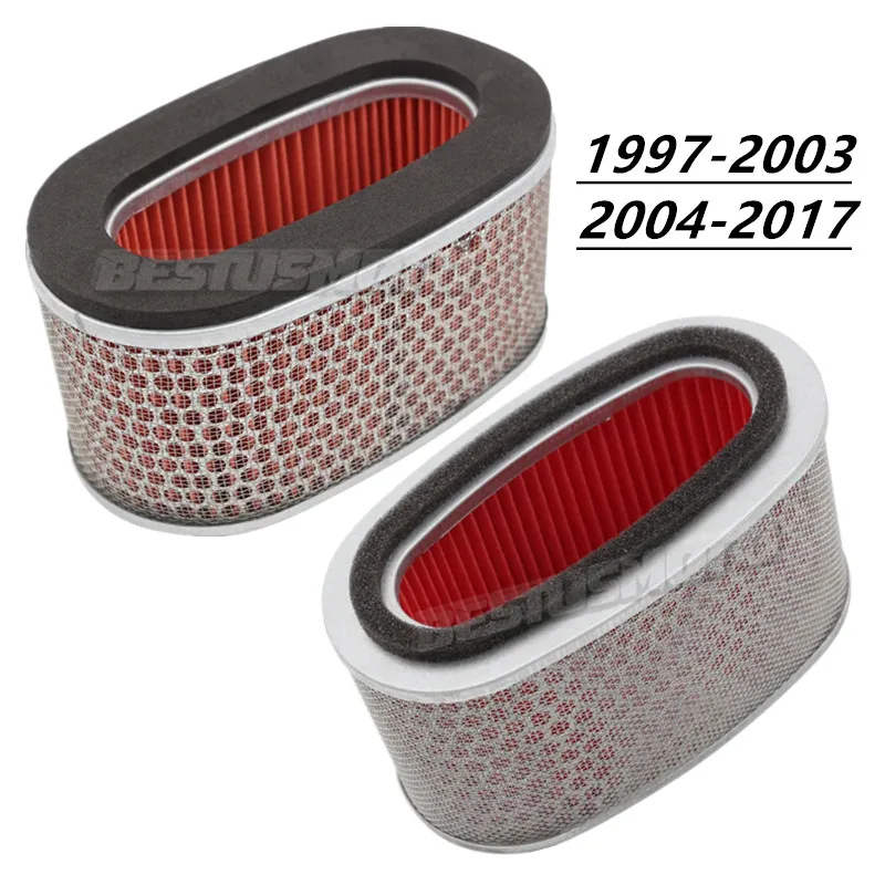 Motorcycle Accessories Air Filter Intake Cleaner For Honda Shadow 400 750 ACE Deluxe Spirit VT400 VT750 1997-2003/2004-2017