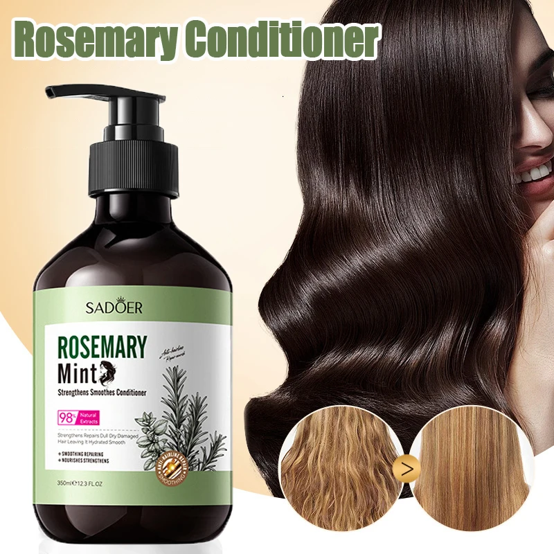 

Кондиционер для волос содержит розмарину и мяту, сильные корни волос, против выпадения волос, восстановление поврежденных волос, предотвращение высыхания, вилки, гладкий уход