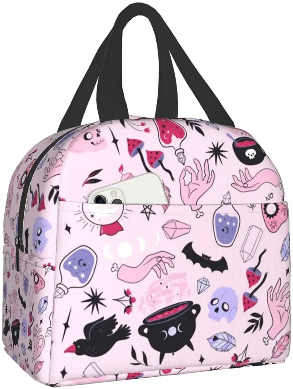 

Magic Items Lunch Bag for Women Tote Organizer Container Lunch Box Insulated Cooler Lunch Container
