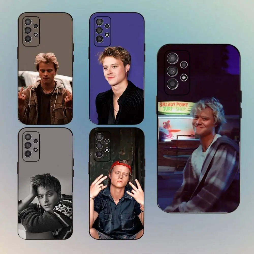 

Actor Rudy Pankow Phone Case For Samsung Galaxy A13,A21s,A22,A31,A32,A52,A53,A71,A80,Soft Black Shell