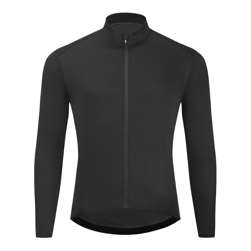 Mesh Breathable Cycling Jersey Long Sleeve MTB Bicycle Cycling Clothing Mountain Bike Sportswear Tops Reflective