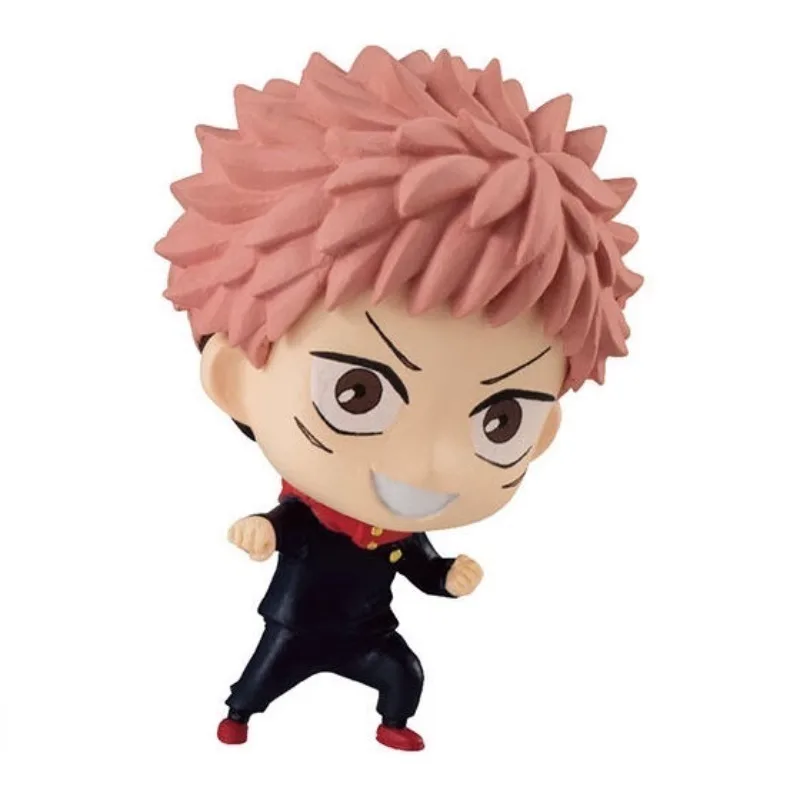 Bandai Gashapon Original Jujutsu Kaisen Anime Figure Itadori Yuji 3 Desktop Ornaments Kids Toys Christmas Gift Collectible Model