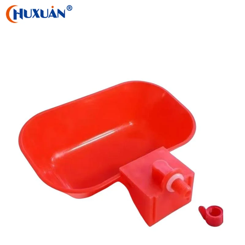 Bebedouro Automático Quadrado Reforçado para Aves, Cães e Gatos - Com Rosca para Comedouro de Galinhas