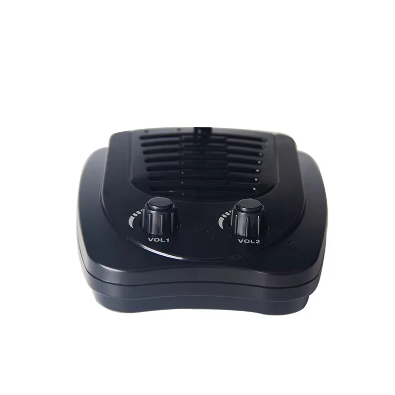 Dual Way Wired Audio Interphone System Talk Through Glass Bank Window Intercom