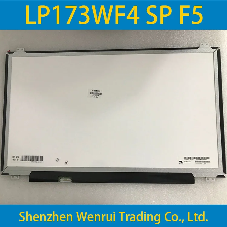 

LCD Screen Replacement for ASUS ROG GL753V GL753VE-IS74 17.3" Genuine LED LCD Matte Screen LP173WF4 SP F5
