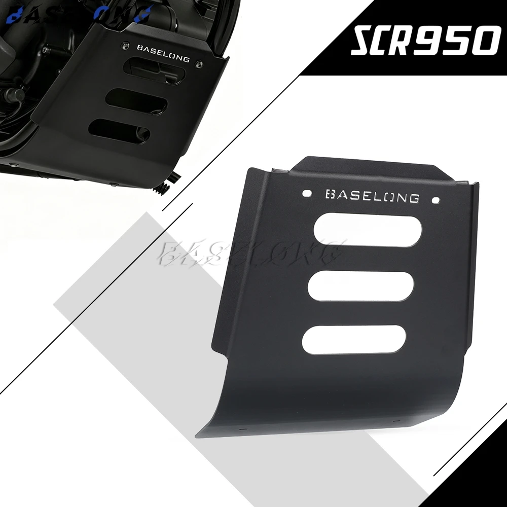 

Motorcycle Accessories CNC Skid Bash Plate Frame Guard For YAMAHA SCR950 SCR 950 2017-2021 Bolt XVS950 XVS 950 R-Spec 2014-2026