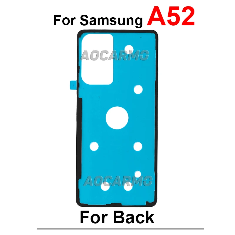 Sticker For Samsung Galaxy A40 A41 A50 A51 A52 A60 A70 A71 A72 A80 A730 A750 A920 Back Cover Adhesive Tape Glue