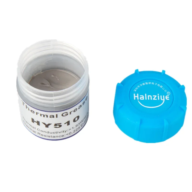 1PCS HY510 10g / PCS silicone heat conduction paste conductive grease radiator for CPU GPU chipset notebook computer