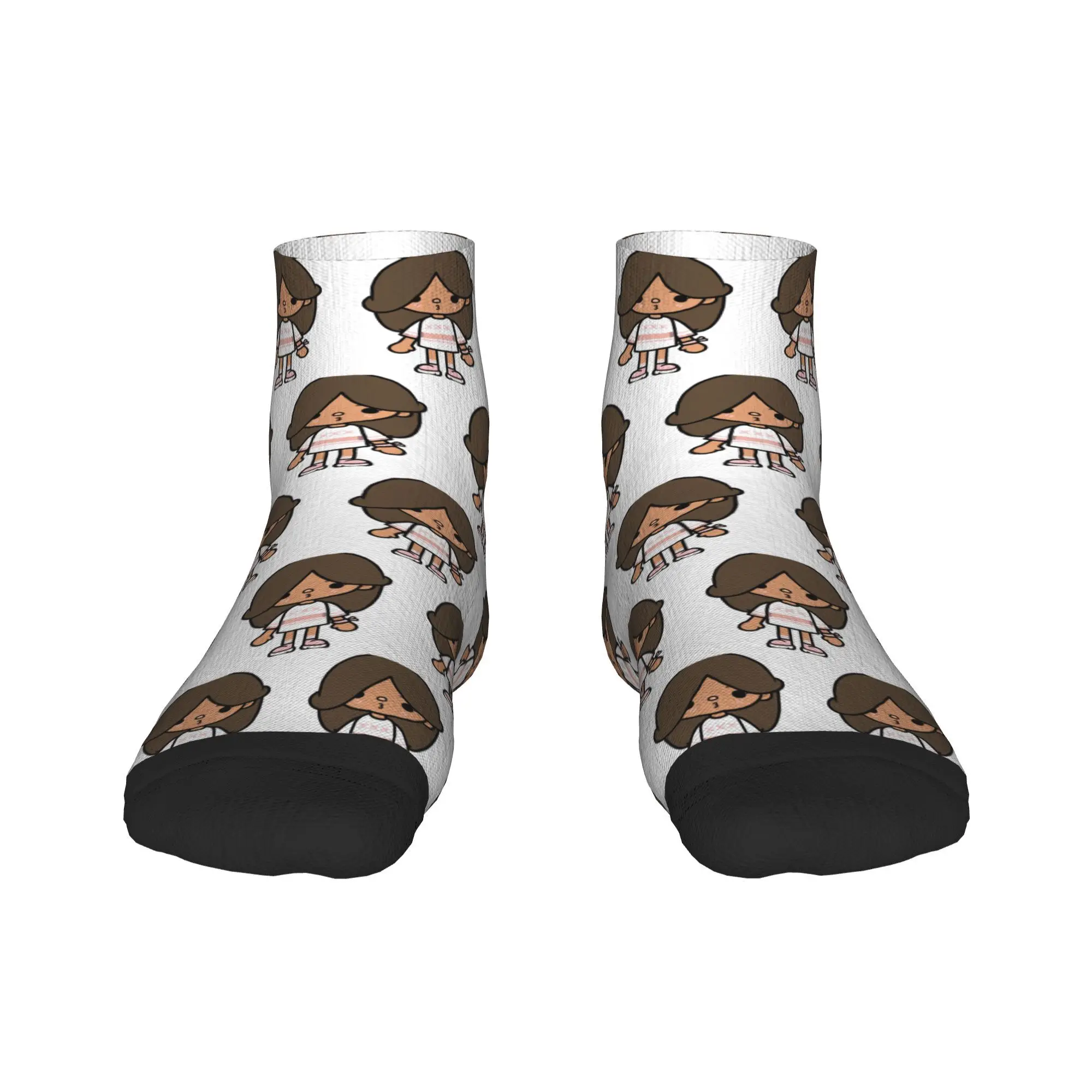 

toca life box- toca boca милые носки Harajuku, высококачественные чулки, всесезонные носки, аксессуары для мужчин и женщин, подарки