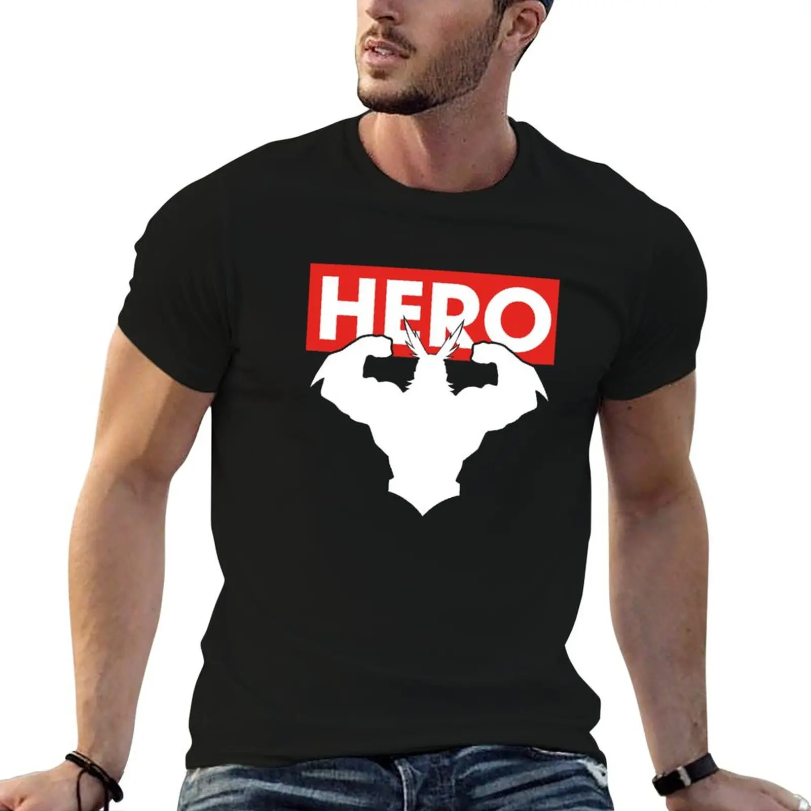 

Tout le monde pourrait héros T-Shirt men t shirt cotton 100% man t shirt luxury essential t shirt T-shirt