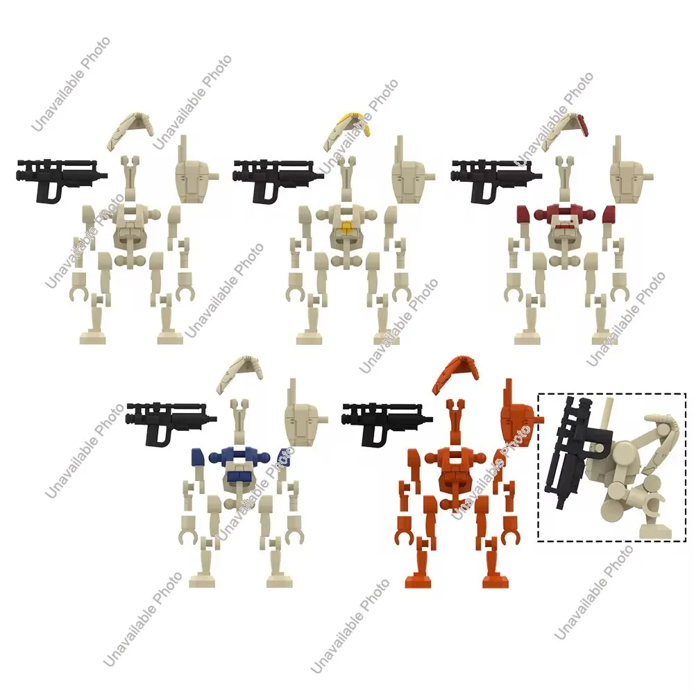 Hot Toys The MY901-MY905 Armes, Pantalons, Pièces de cheveux, Figurines d'action, Modèles de robots, Blocs de construction MOC, Ensemble de briques, Cadeaux, Jouets