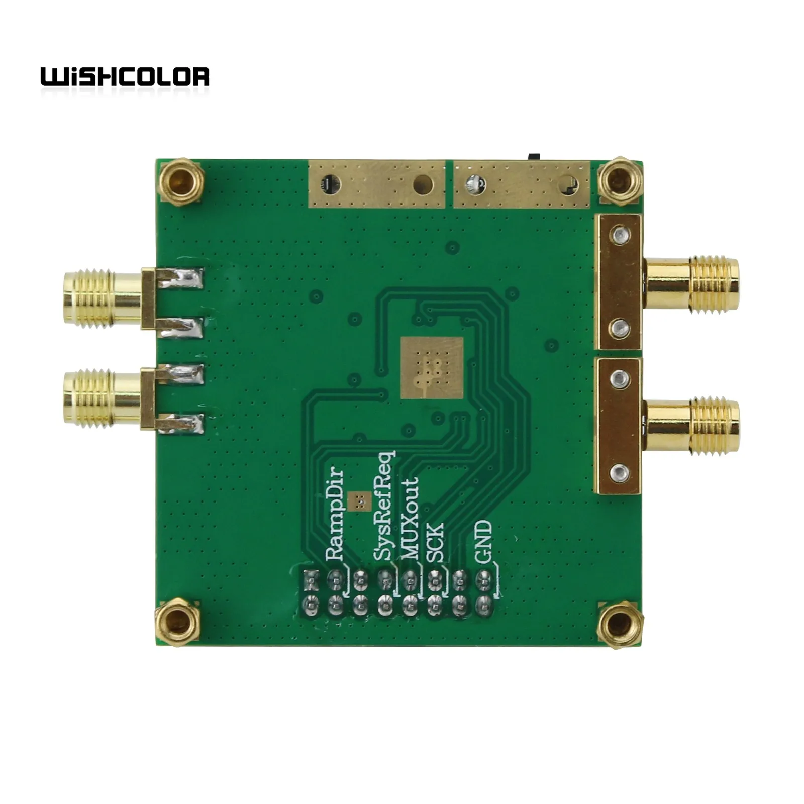 Imagem -03 - Wishcolor-placa Núcleo de Alta Freqüência com Conector Fêmea Sma Fase Bloqueado Loop Stm32 Control Board 10mhz19ghz Lmx2595 v3 Pll