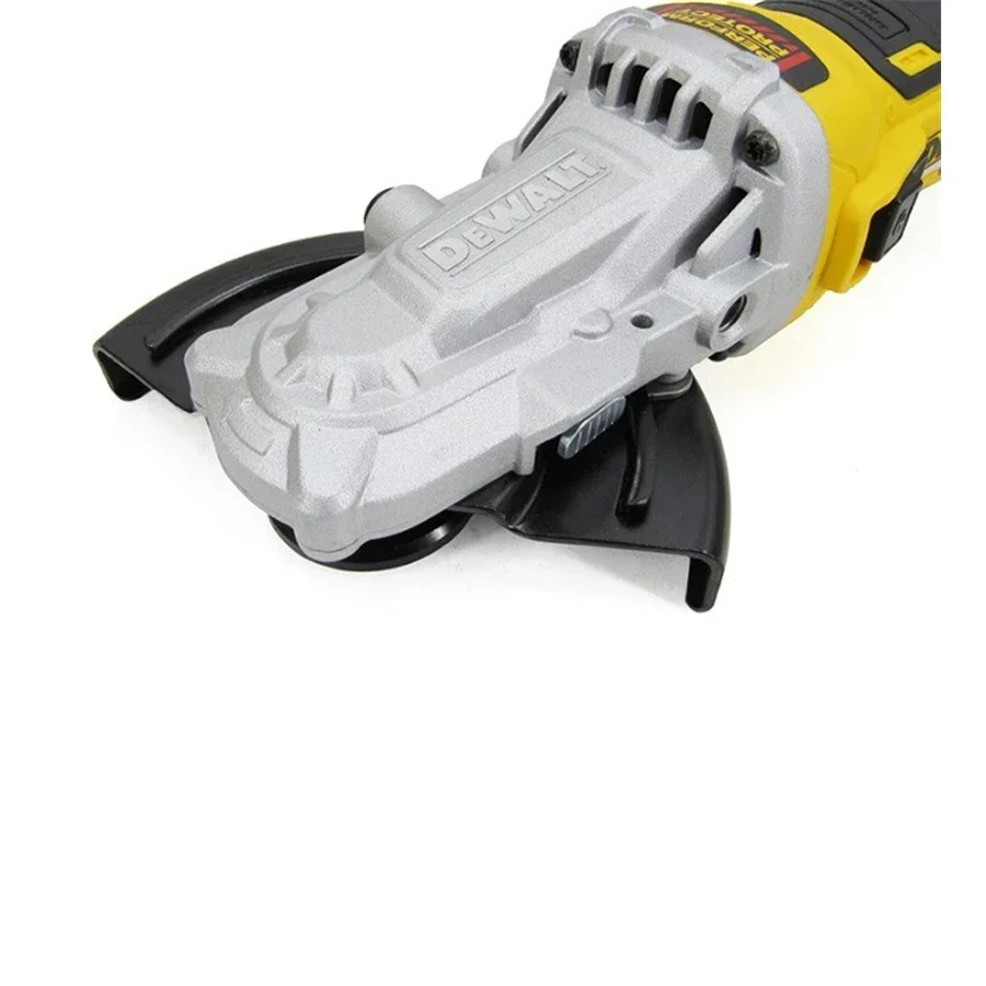 DEWALT Grinder 18V Gerinda sudut tanpa sikat, alat listrik pemoles dapat diisi ulang 125mm 9000RPM