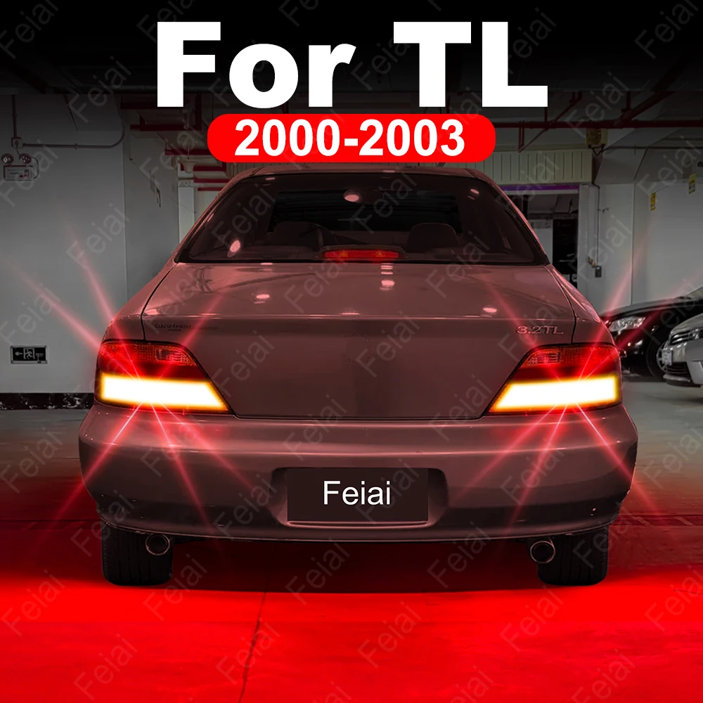 

LED Brake Light Bulb For Acura TL 2000 2001 2002 2003 Accessories Super Bright LED Strobe Stop Light Brake Bulb Red Flash