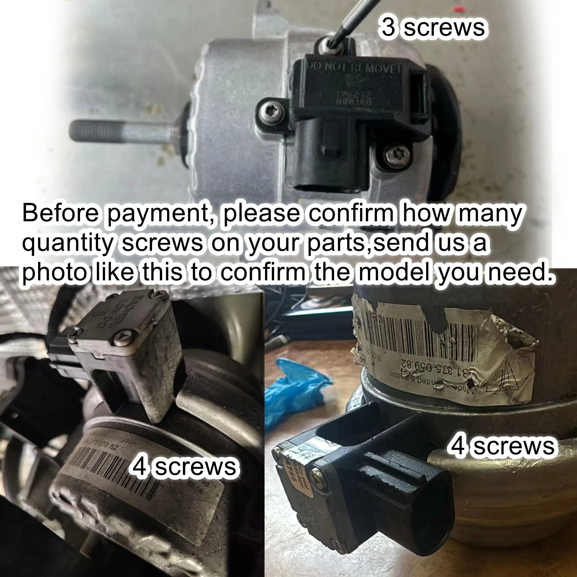 Verbesserter PADM-Sensor, A für Porsche VIN 991/981, B für Porsche VIN 982, Teile für Porsche Active Drivetrain Mount (PADM) System – Detail 1