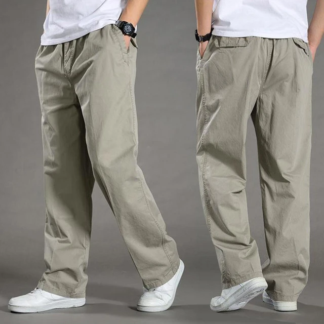 Men's expandable waist cargo shops pants