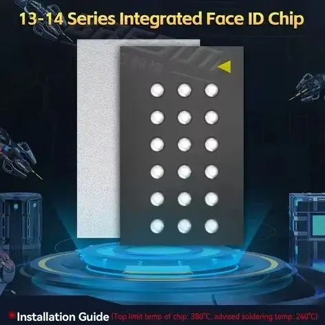 JCID-JC Tag Face ID Flex Cable, Dot Matrix Repair, Read and Write Data Tools, IPhone XS, Poly 11, 12, 13, 14, PRO MAX, Mini JC, Romeo1, 2