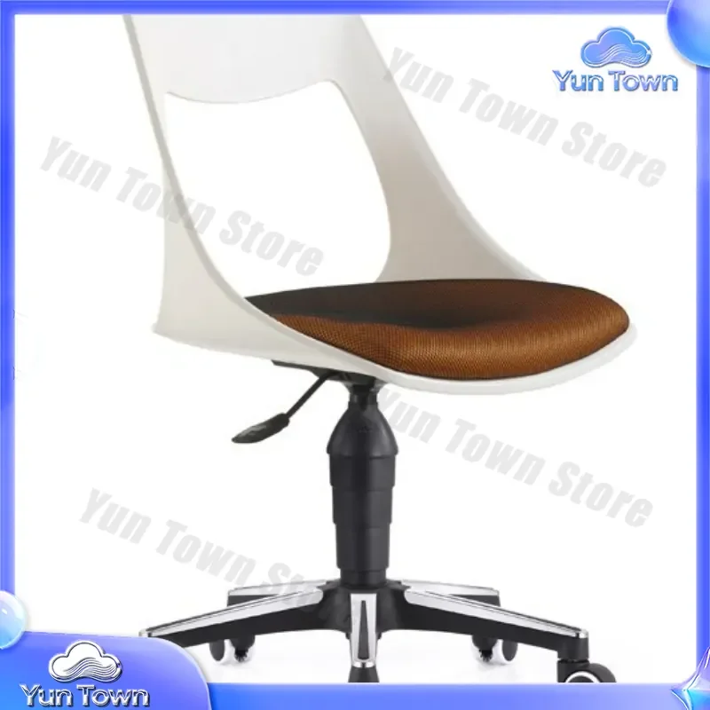 for Simple Plastic Chair without Armrests Leisure Stool Thickened Household Dining Table Chair Desk Back Chair Rotating