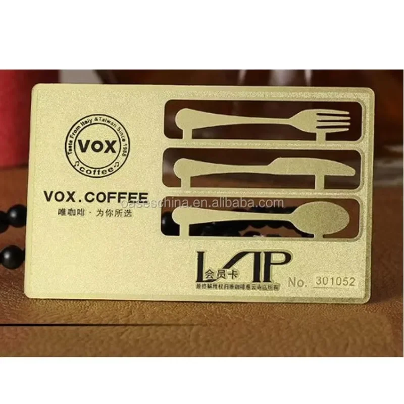 

Customized Etching Metal Business Cards Stainless Steel in 0.3mm Tarjeta De Metal Luxury Creative Business Card